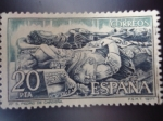 Stamps Spain -  Ed:2445-Sepulcro de Rodrigo Díaz de Vivar (El Cid Campeador) y Doña Jiména (Monasterio de San pedro