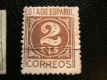 Stamps : Europe : Spain :  Estado Español