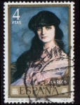 Sellos de Europa - Espa�a -  1971 Día del sello.Zuloaga. Condesa de Noailles - Edifil:2024