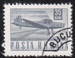 Sellos de Europa - Rumania -  avion