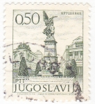 Stamps Yugoslavia -  Monumento