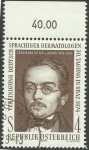 Stamps Austria -  1291 - Ferdinand Ritter von Hebra