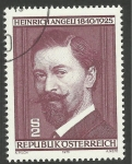 Stamps Austria -  1323 - Heinrich Angeli, pintor