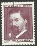 Sellos de Europa - Austria -  1323 - Heinrich Angeli, pintor