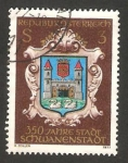 Stamps Austria -  1382 - 350 anivº de la ciudad de Schwanenstadt