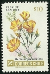 Stamps Chile -  FLOR DE SAN JOSE