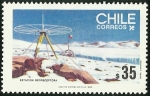 Stamps Chile -  ESTACION GEORECEPTORA