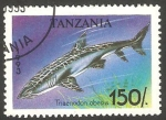 Stamps Tanzania -   1433 - Tiburón
