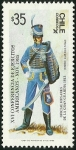 Stamps Chile -  XVI CONFERENCIAS DE EJERCITOS AMERICANOS