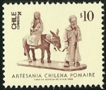 Stamps Chile -  ARTESANIA CHILENA  POMAIRE