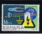 Stamps Spain -  Edifil  2734  Prevención de accidentes laborales.  