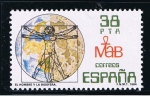 Stamps Spain -  Edifil  2748  El hombre y la biosfera.  