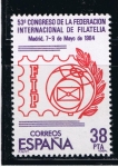Stamps Spain -  Edifil  2755  53º Congreso de la Federación Internacional de Filatelia.  