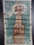 Stamps Spain -  Ed:2053 - Año Santo Compostelano - Cruz de Roncesvalles- (Navarra).