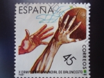 Stamps Spain -  Ed: 2851 -  X  Campeonato Mundial de Baloncesto España1986