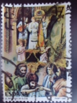 Stamps Spain -  Ed:3844 - Misterio de Elche (Fiestas Populares)