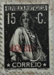 Sellos de Europa - Portugal -  azores correio 1914