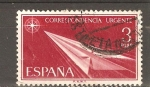 Sellos de Europa - Espa�a -  CORRESPONDENCIA URGENTE