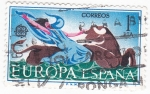Stamps Spain -  Europa-CEPT 1966            (o)