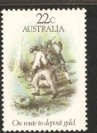 Stamps Oceania - Australia -  EXPLORADORES