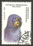Sellos de Africa - Madagascar -  Pájaro
