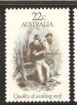 Stamps : Oceania : Australia :  EXPLORADORES