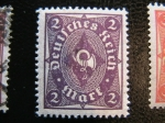 Stamps : Europe : Germany :  Deutsches Reich