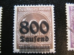 Stamps Germany -  Deutsches Reich