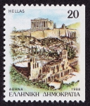 Sellos de Europa - Grecia -  GRECIA - La Acrópolis de Atenas