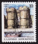 Stamps Greece -  GRECIA - Ciudad medieval de Rodas