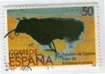 Stamps Spain -  2958-Exposición Mundial, Australia 88