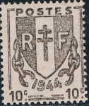 Stamps France -  CADENAS ROTAS 1945-47.Y&T Nº 670