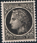 Stamps France -  CERES DE MAZELIN 1945-47. Y&T Nº 677
