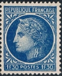 Stamps France -  CERES DE MAZELIN 1945-47. Y&T Nº 678