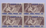 Stamps : America : Mexico :  CENTENARIO DE LA CONSTITUCION 1857