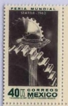Stamps : America : Mexico :  FERIA MUNDIAL "Seattle -1962"