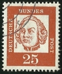 Stamps Germany -  JOHANN BALTHASAR NEUMAN