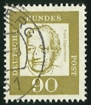 Stamps Germany -  FRANZ OPPENHEIMER - D.B POST