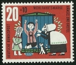 Stamps Germany -  WOHLFAHRT,,HANSEL UND GRETEL - D.B POST