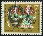 Stamps Germany -  WOHLFAHRT,, SCHNEEWITTCHEN - D.B POST
