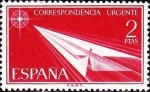 Stamps : Europe : Spain :  Correspondencia Urgente