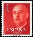 Stamps Spain -  General Franco