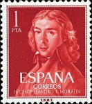 Stamps : Europe : Spain :  Leandro Fernández de Moratín