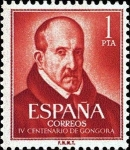 Stamps Spain -  Luis de Góngora y Argote