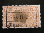 Stamps : Europe : Belgium :  Chemisn de Fer- Brujas