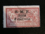 Stamps Asia - Syria -  Ocupacion Francesa