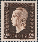 Stamps France -  MARIANNE DE DULAC 1945. Y&T Nº 692