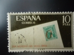 Stamps Spain -  Ed:1725- Día Mundial del Sello- Signo de porteo de Alicante