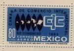 Stamps : America : Mexico :  CAMARA DE COMERCIO INTERNACIONAL " XIX Congreso "