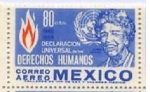 Stamps : America : Mexico :  1948-1963 Declaracion Universal de los "DERECHOS HUMANOS"